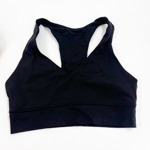 ✅ BALANCE ATHLETICA BLACK RACERBACK SPORTS BRA SIZE MEDIUM. LIKE NEW CONDITION